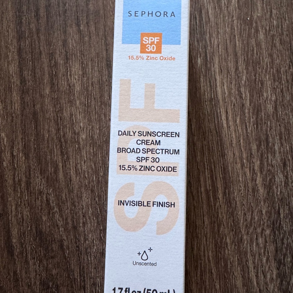 Sephora Suncare White and Orange Daily Sunscreen